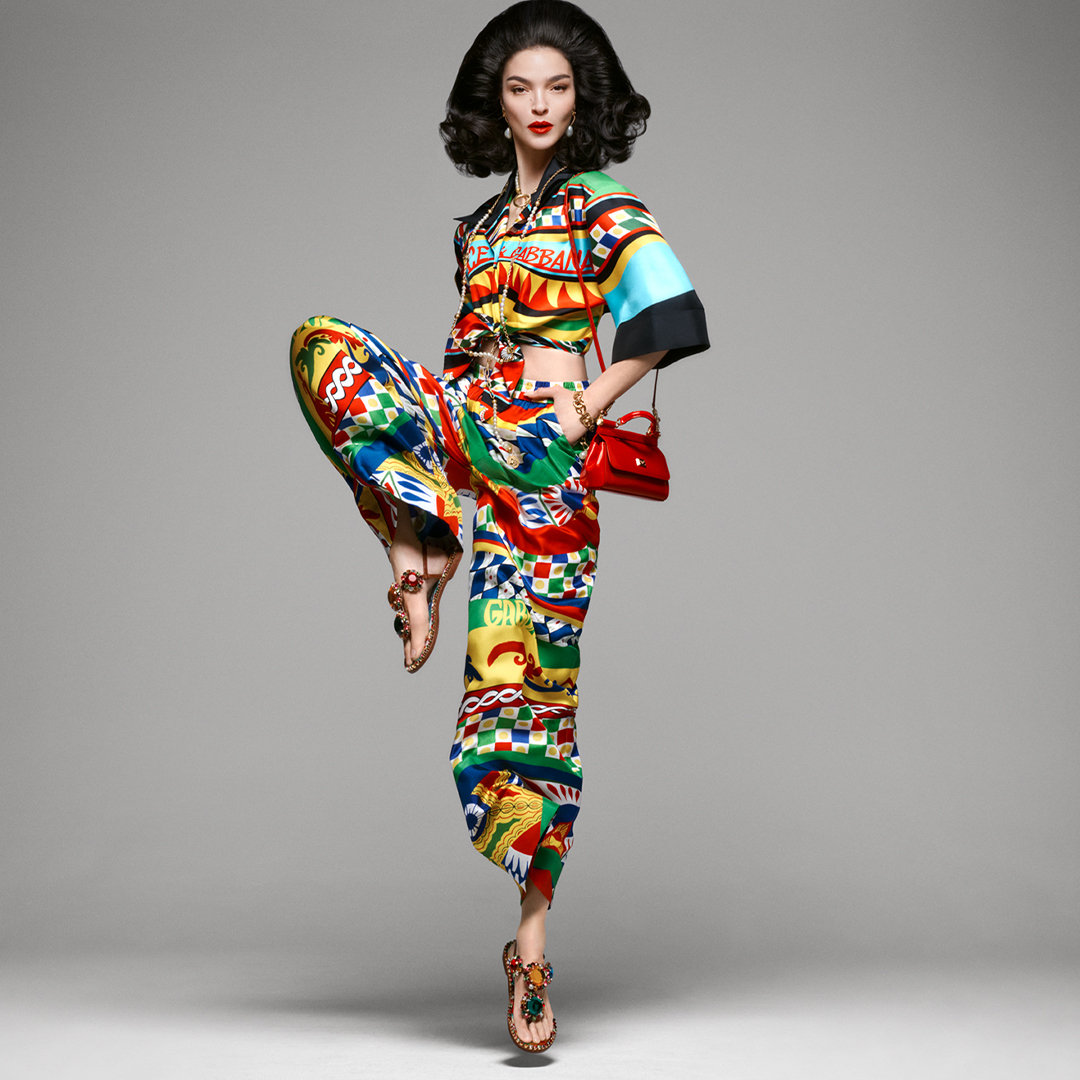 Dolce&Gabbana Carretto Collection: a new psychedelic print