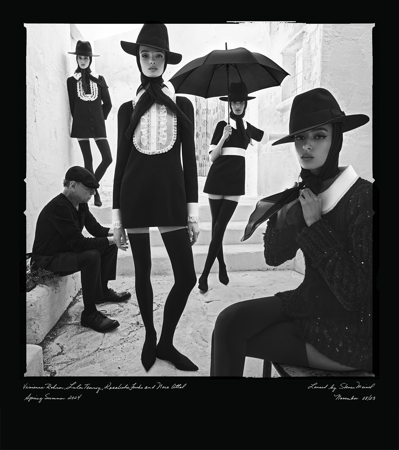 حملة Dolce&Gabbana الجديدة لربيع وصيف 2024 بعدسة Steven Meisel