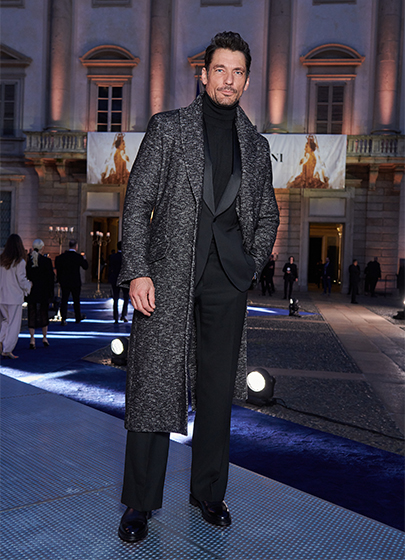 David Gandy, guest at the opening evening of the Dal Cuore alle Mani 2024 exhibition