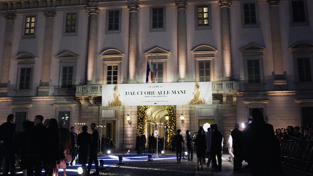Fashion, art and glamour: the grand opening of the Dolce&Gabbana exhibition at Palazzo Reale