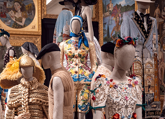 Fatto a Mano dress - From the Heart to the Hands 2024, Palazzo Reale rooms