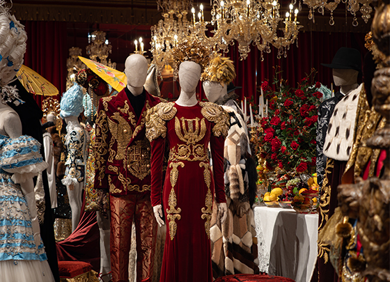 Opera Alta Moda Alta Sartoria dress - From the Heart to the Hands 2024, Palazzo Reale room