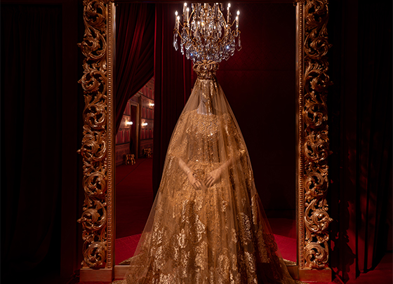 Opera Alta Moda Alta Sartoria dress - From the Heart to the Hands 2024, Palazzo Reale room