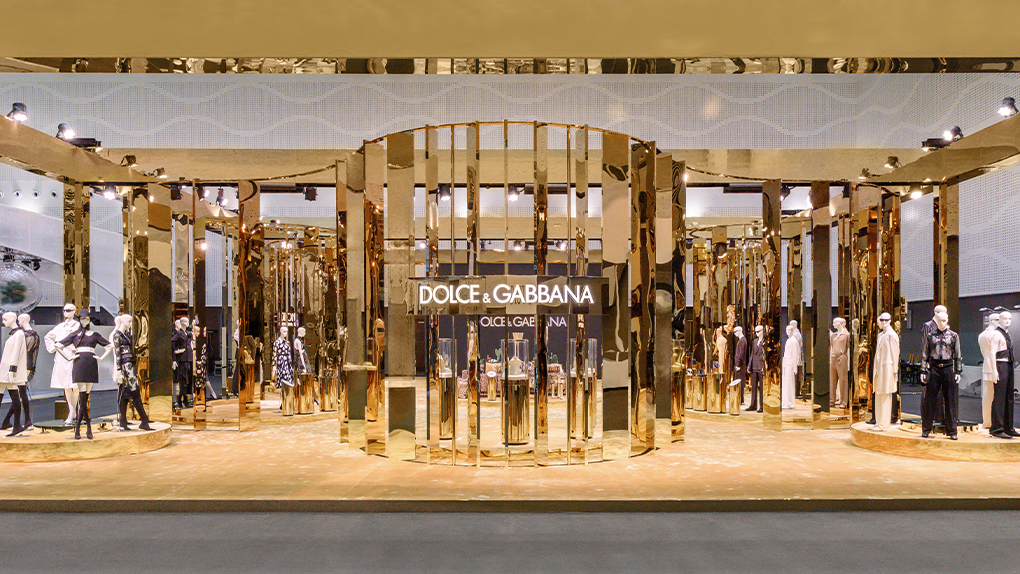 Dolce&Gabbana participates in the fourth edition of the China International Consumer Products Expo