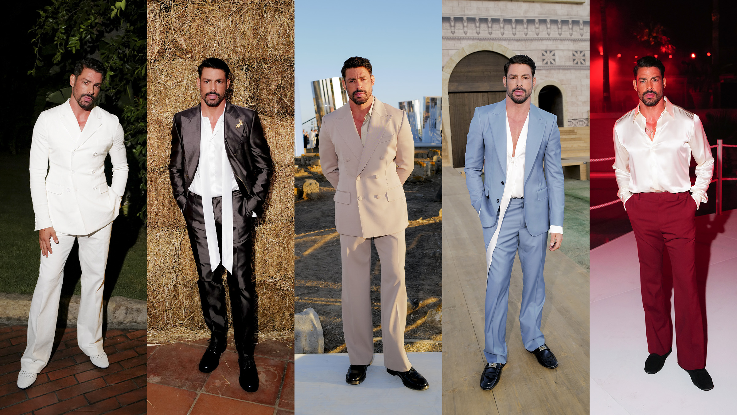 Caua Reymond | Dolce&Gabbana eventi e sfilate Sardegna 2024