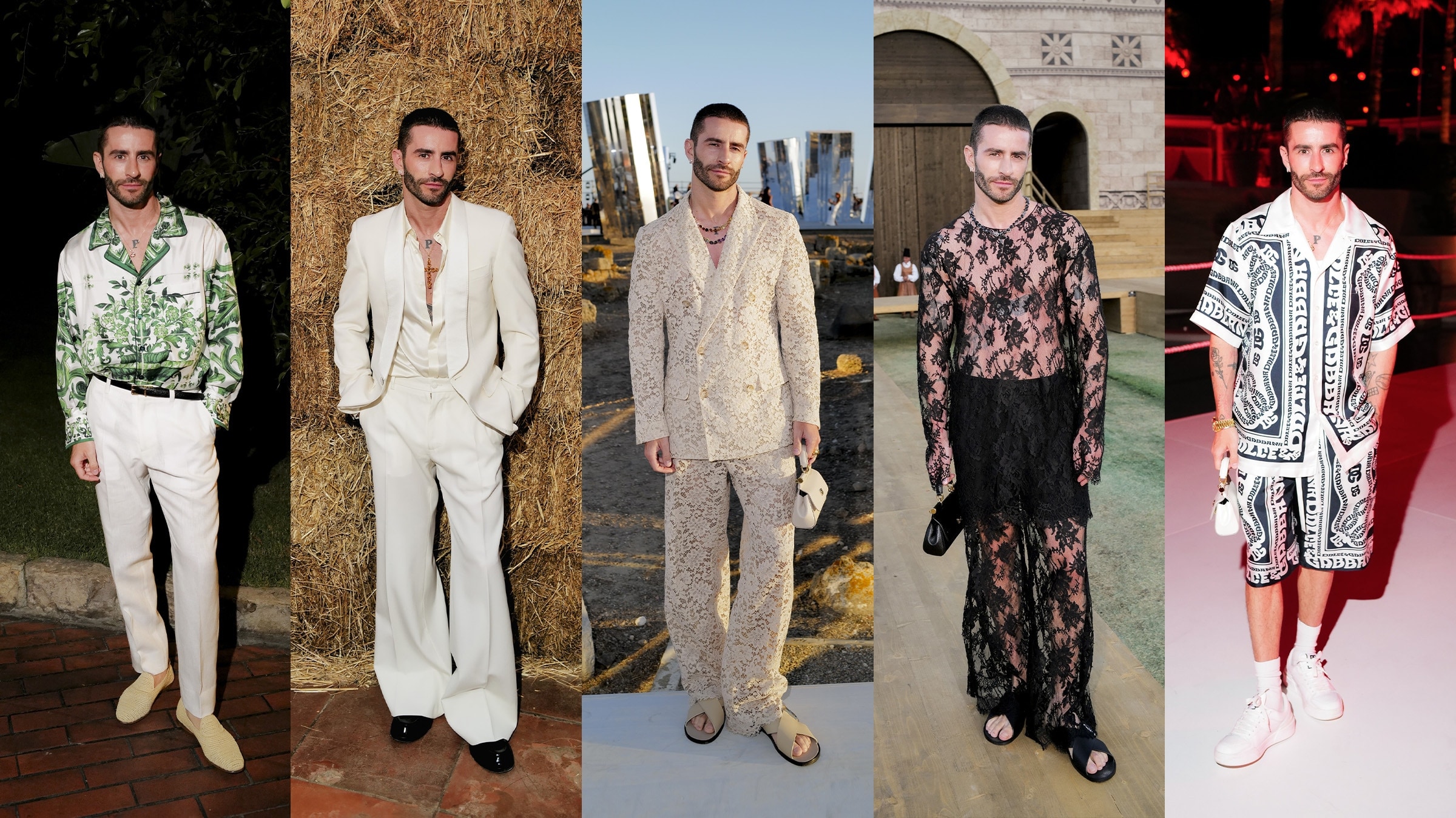 Pelayo Diaz | Dolce&Gabbana eventi e sfilate Sardegna 2024