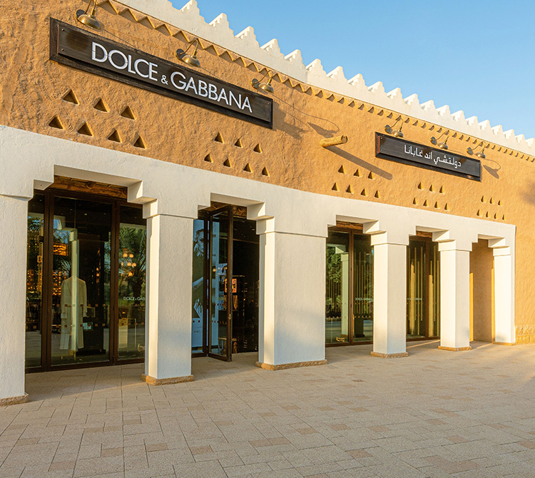 Dolce&Gabbana New Opening Al Bujairi Terrace Diriyah | New boutique