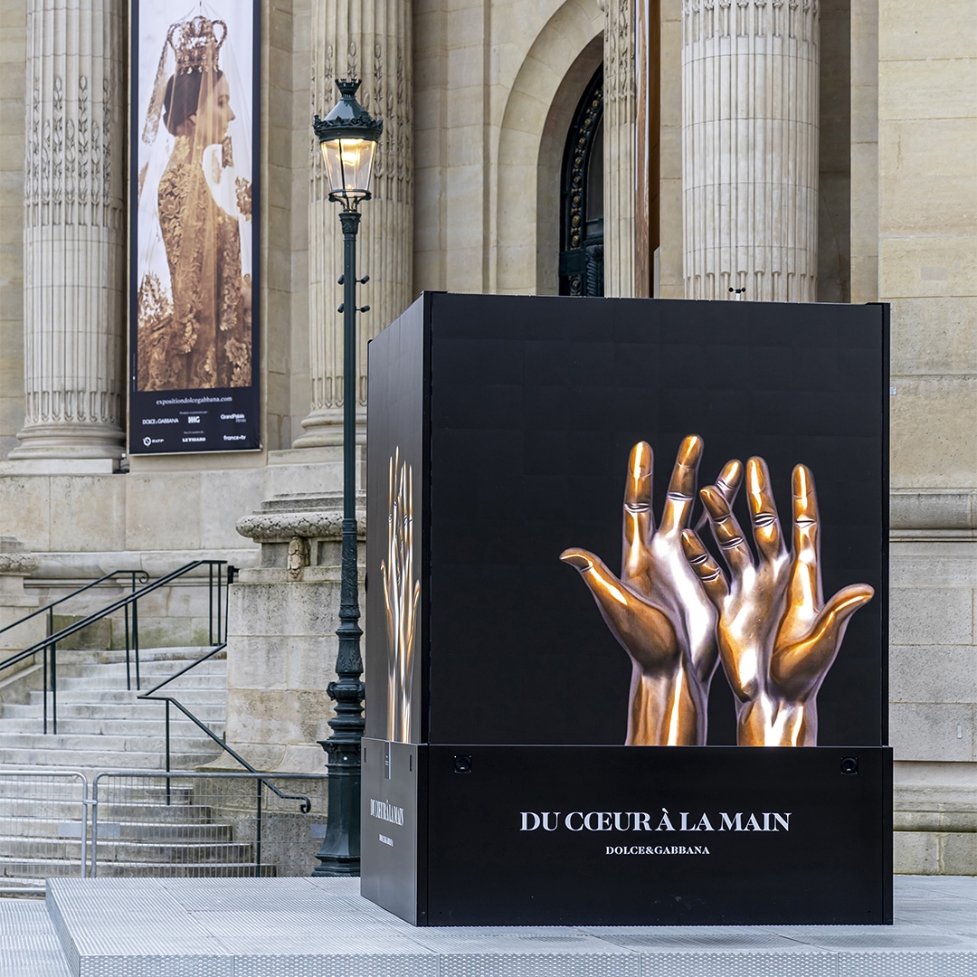 Dolce&Gabbana Do Coeur a la Main exhibition | Paris - Digital Installations
