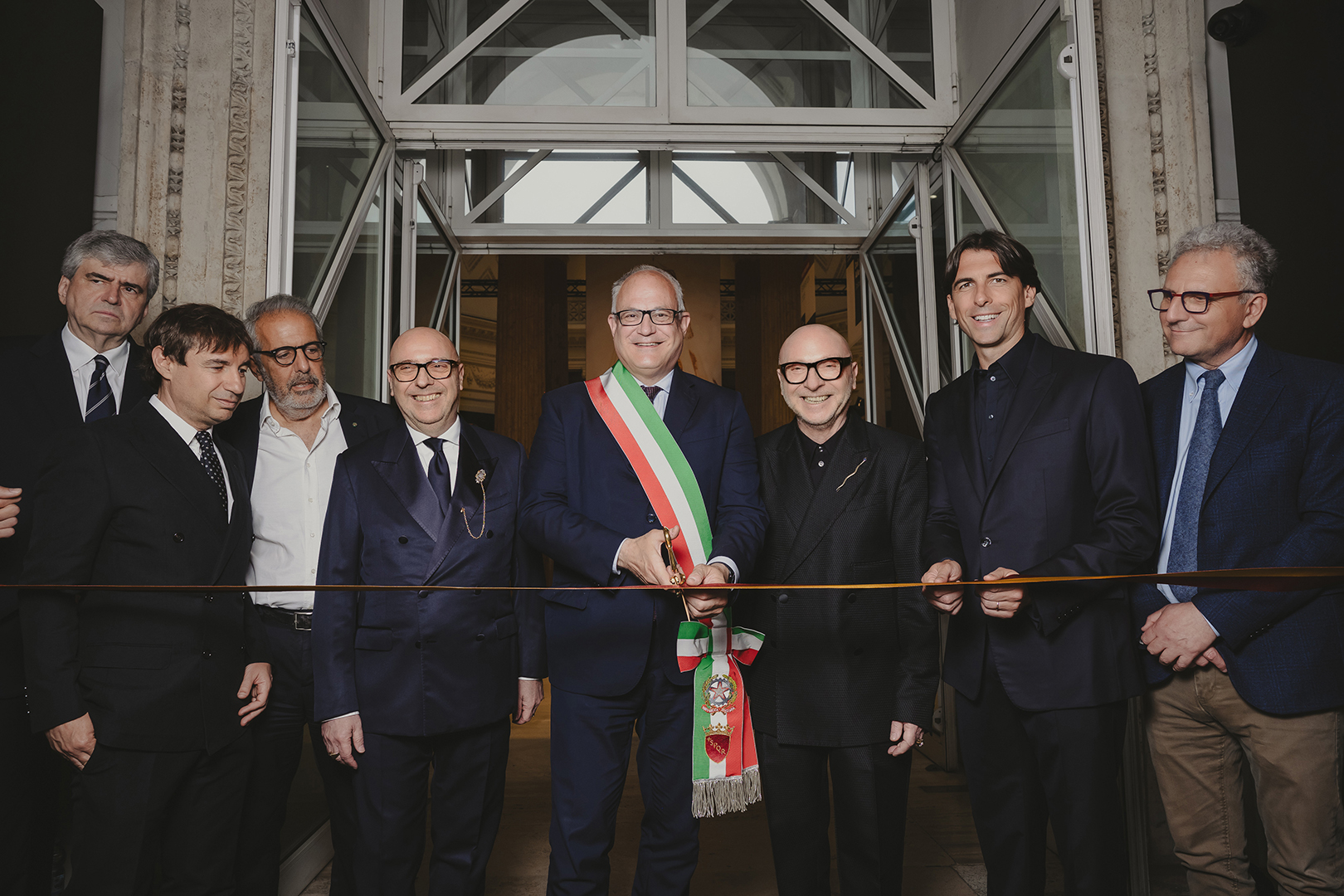 Dolce&Gabbana Dal Cuore alle Mani Exhibition | Opening Event Rome 2025 - Ribbon Cut