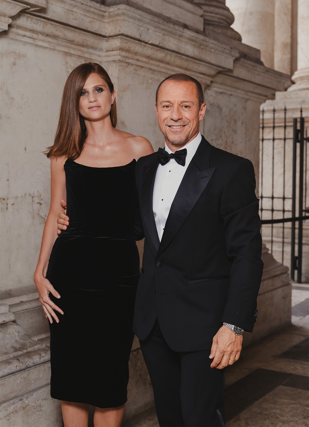 Dolce&Gabbana Dal Cuore alle Mani Exhibition | Opening Event Rome 2025 - Stefano Accorsi Bianca Vitali