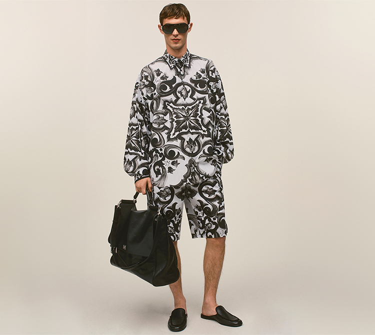 Dolce&Gabbana Man Fall/Winter 2025 Collection - Maiolica Nera 03