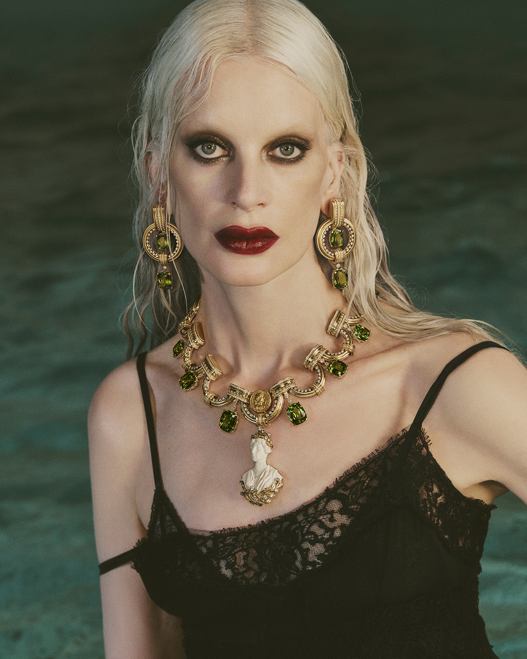 Dolce&Gabbana Alta Moda Roma 2025 | Shooting Luigi&Iango - Kristen McMenamy 02