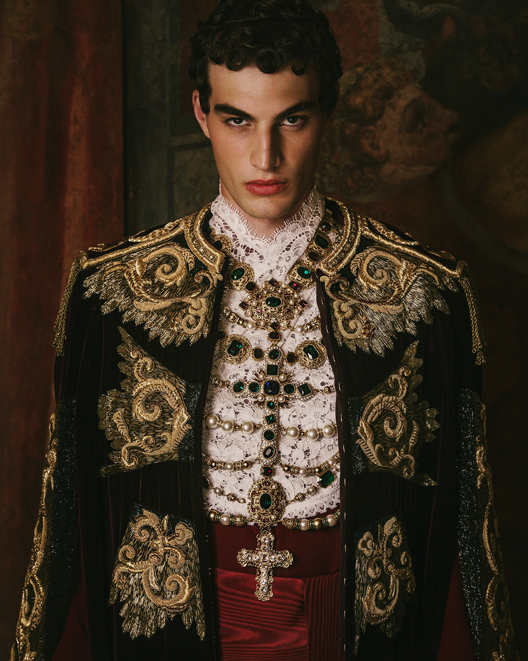 Dolce&Gabbana Alta Moda Roma 2025 | Shooting Luigi&Iango -Alta Sartoria 02