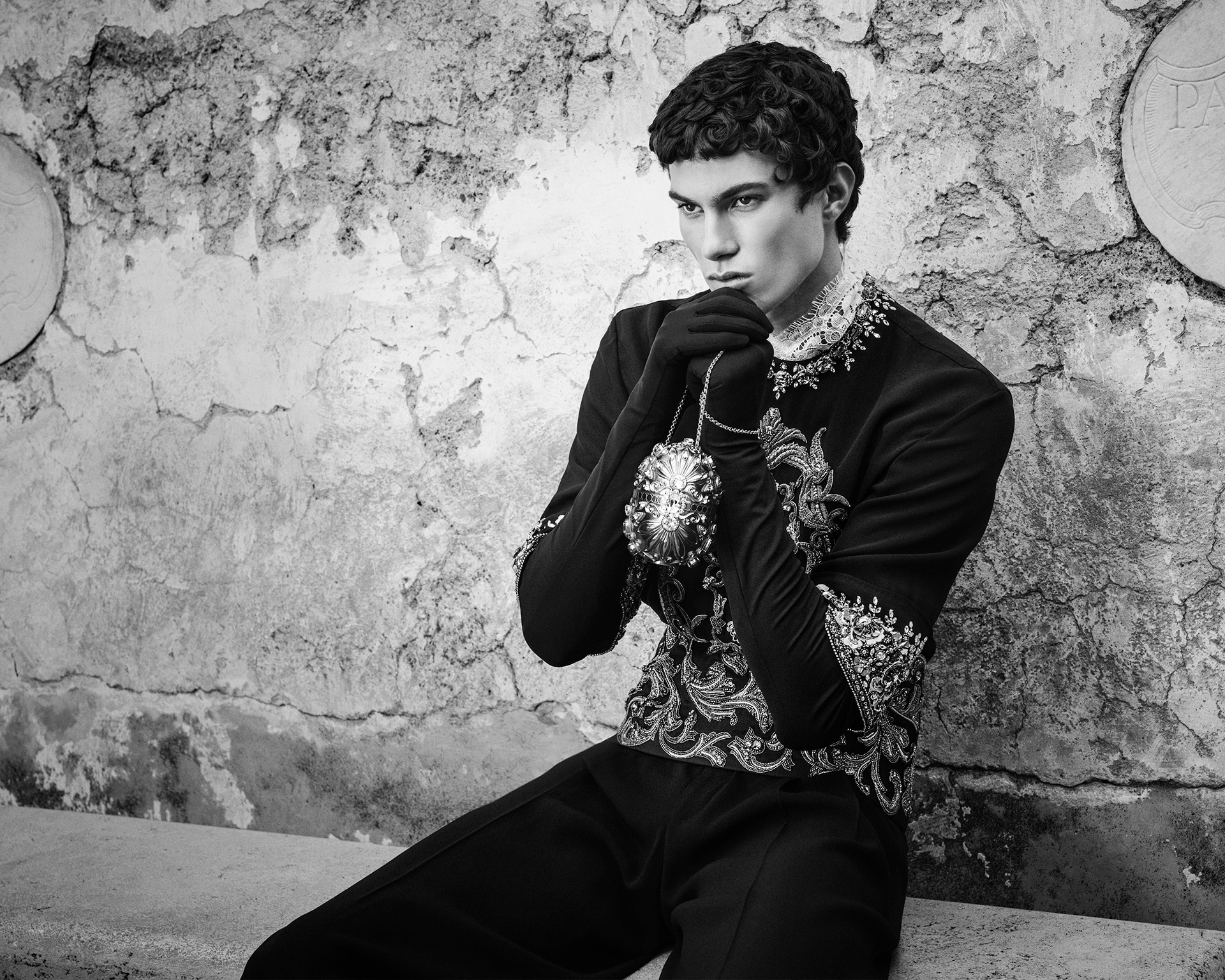 Dolce&Gabbana Alta Moda Roma 2025 | Shooting Luigi&Iango -Alta Sartoria 12