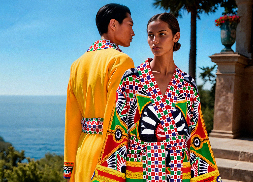 Dolce&Gabbana Casa | Bathrobe Collection - Carretto