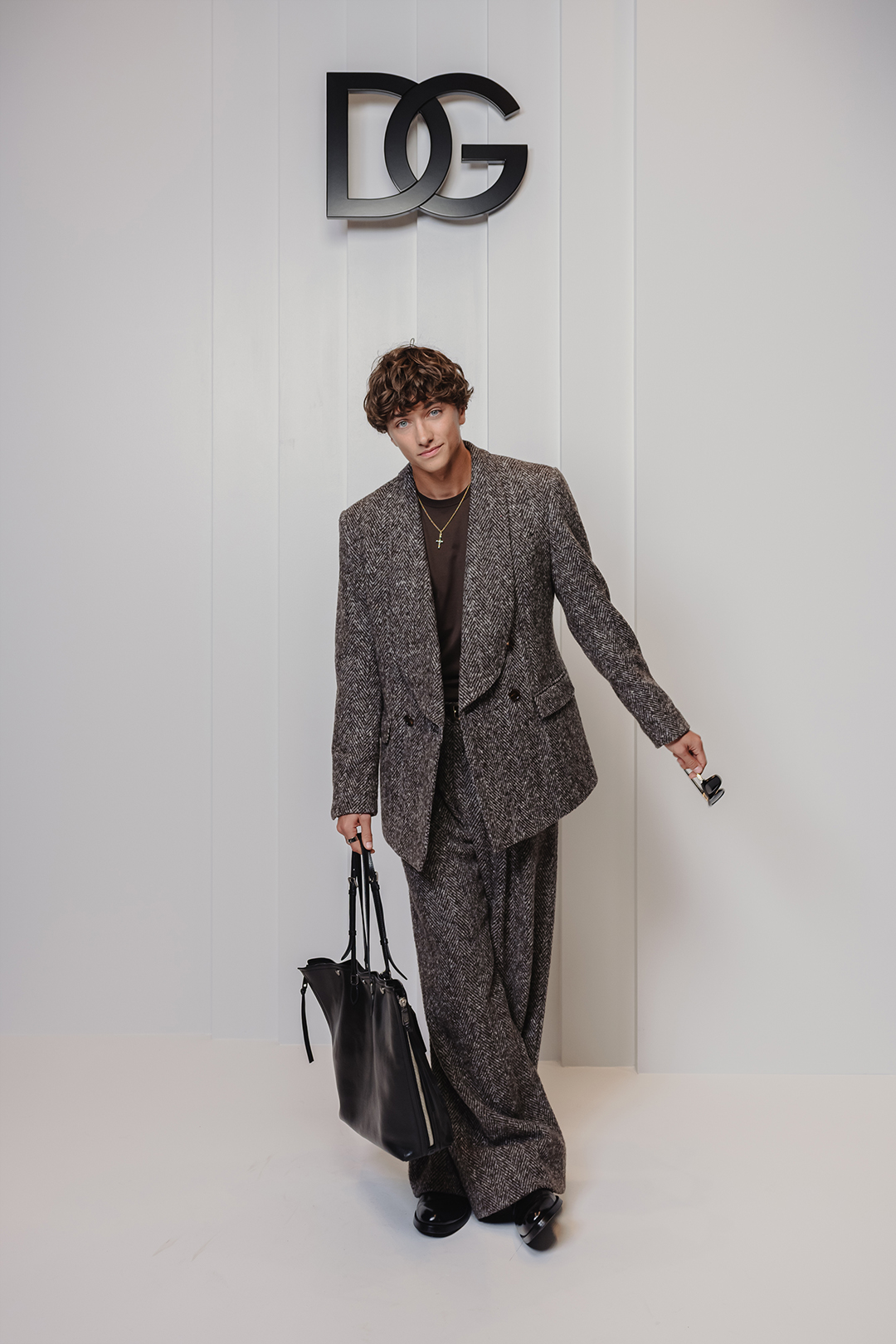 Dolce&Gabbana Women Spring/Summer 2026 Fashion Show - Celebrities - gavin Casalegno