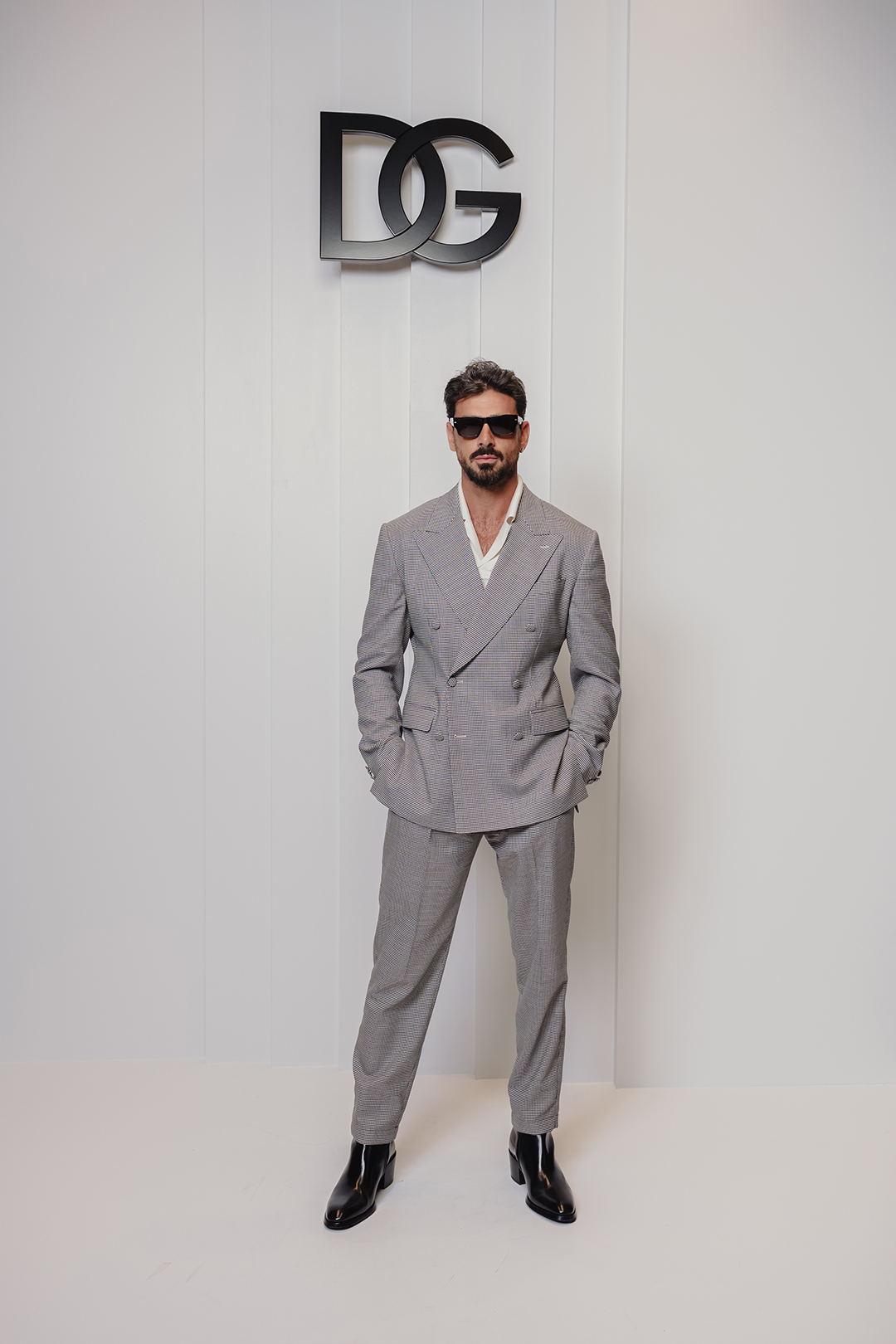 Dolce&Gabbana Women Spring/Summer 2026 Fashion Show - Celebrities - Michele Morrone