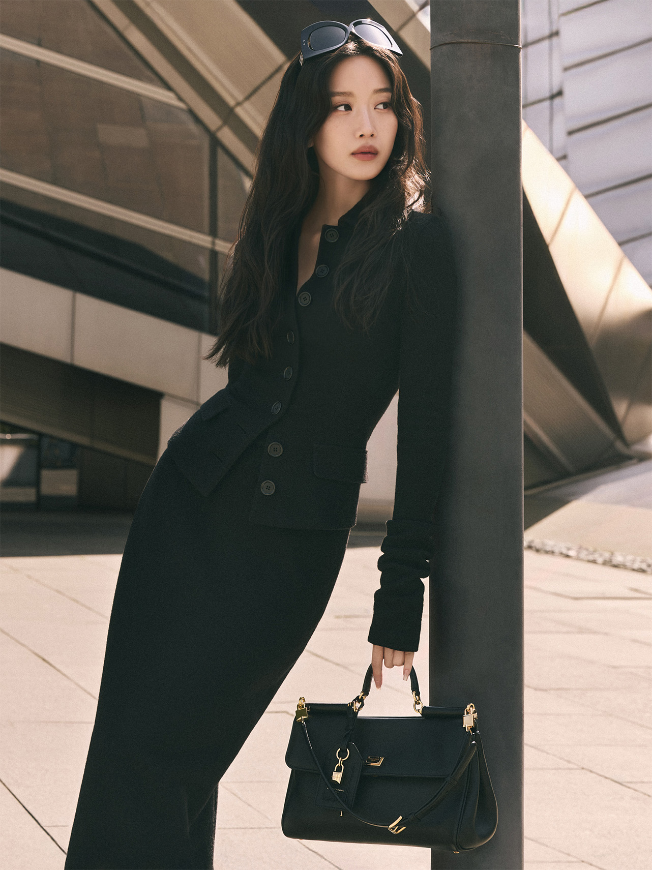 Dolce&Gabbana Fall/Winter 2025 Campaign - Mun KaYoung and Jung Haein - 06