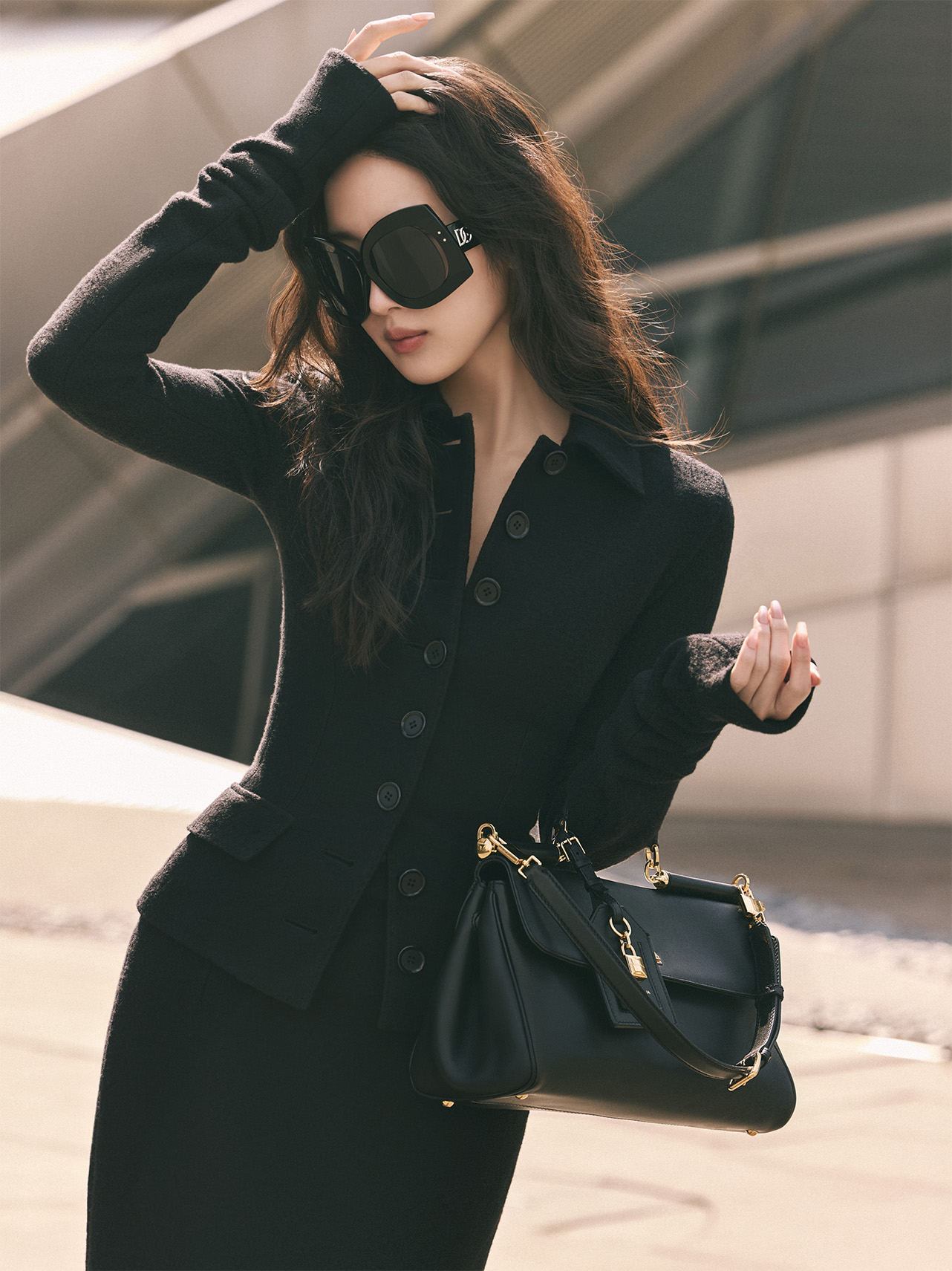 Dolce&Gabbana Fall/Winter 2025 Campaign - Mun KaYoung and Jung Haein - 07