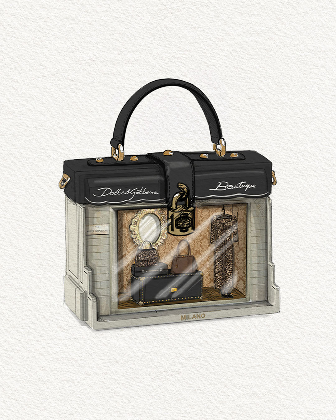 Dolce&Gabbana Dolce Box Cities | Exclusive Retail Bags - Milan 10