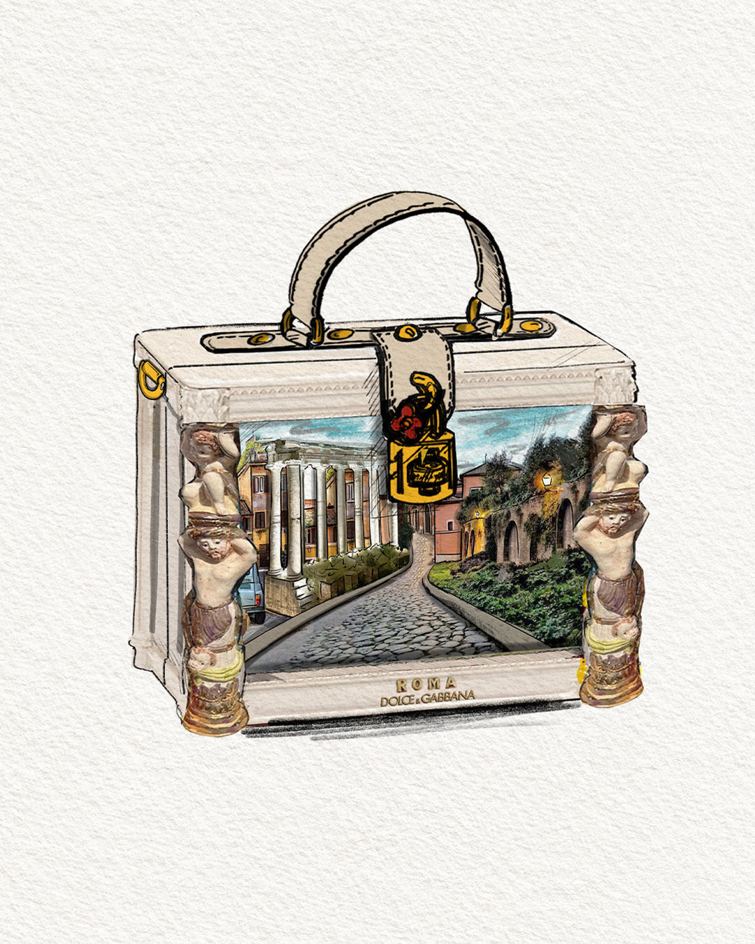 Dolce&Gabbana Dolce Box Cities | Exclusive Retail Bags - Rome