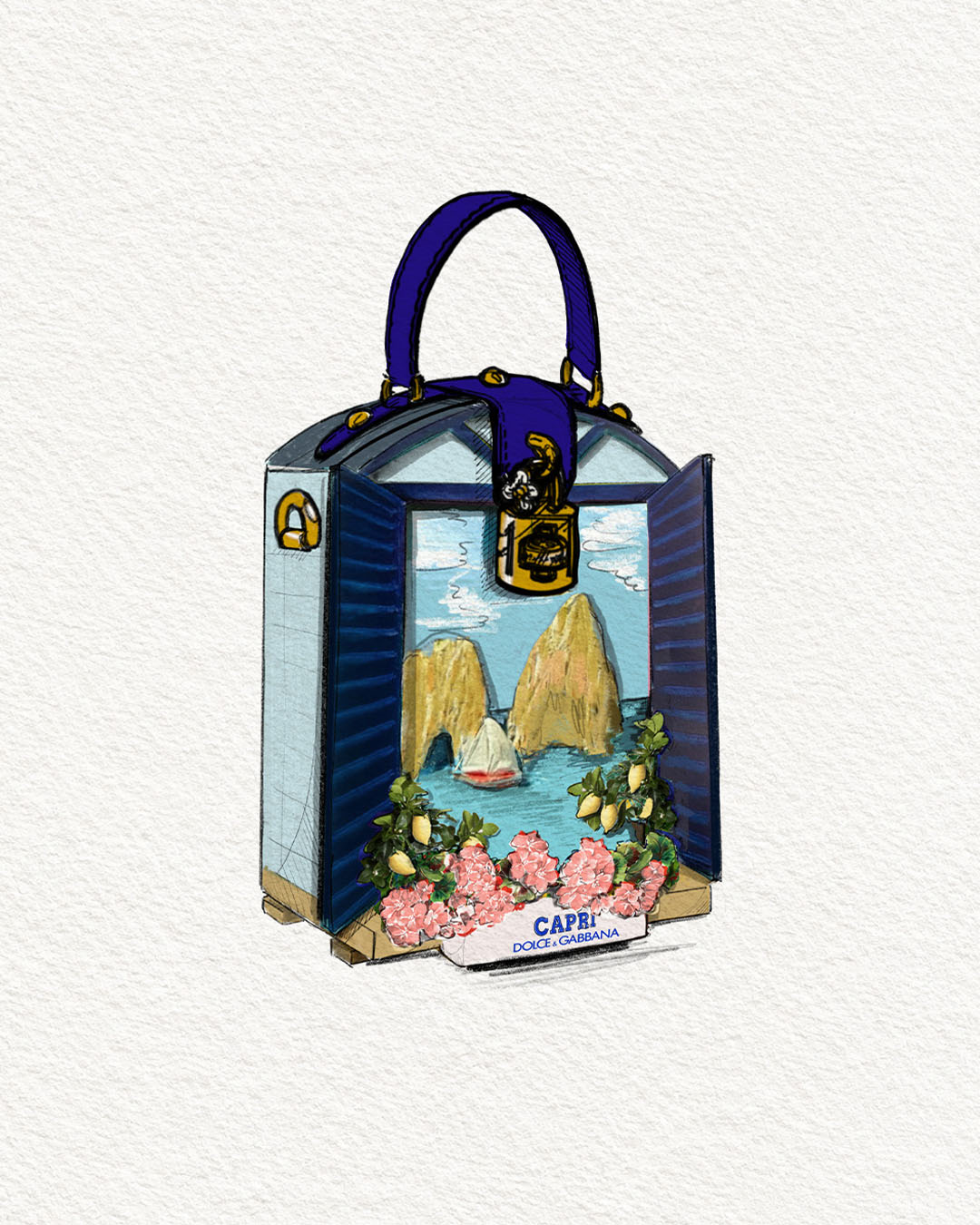 Dolce&Gabbana Dolce Box Cities | Exclusive Retail Bags - Capri